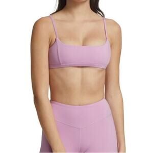WEWOREWHAT Cami Bra Top. Lilac. Large